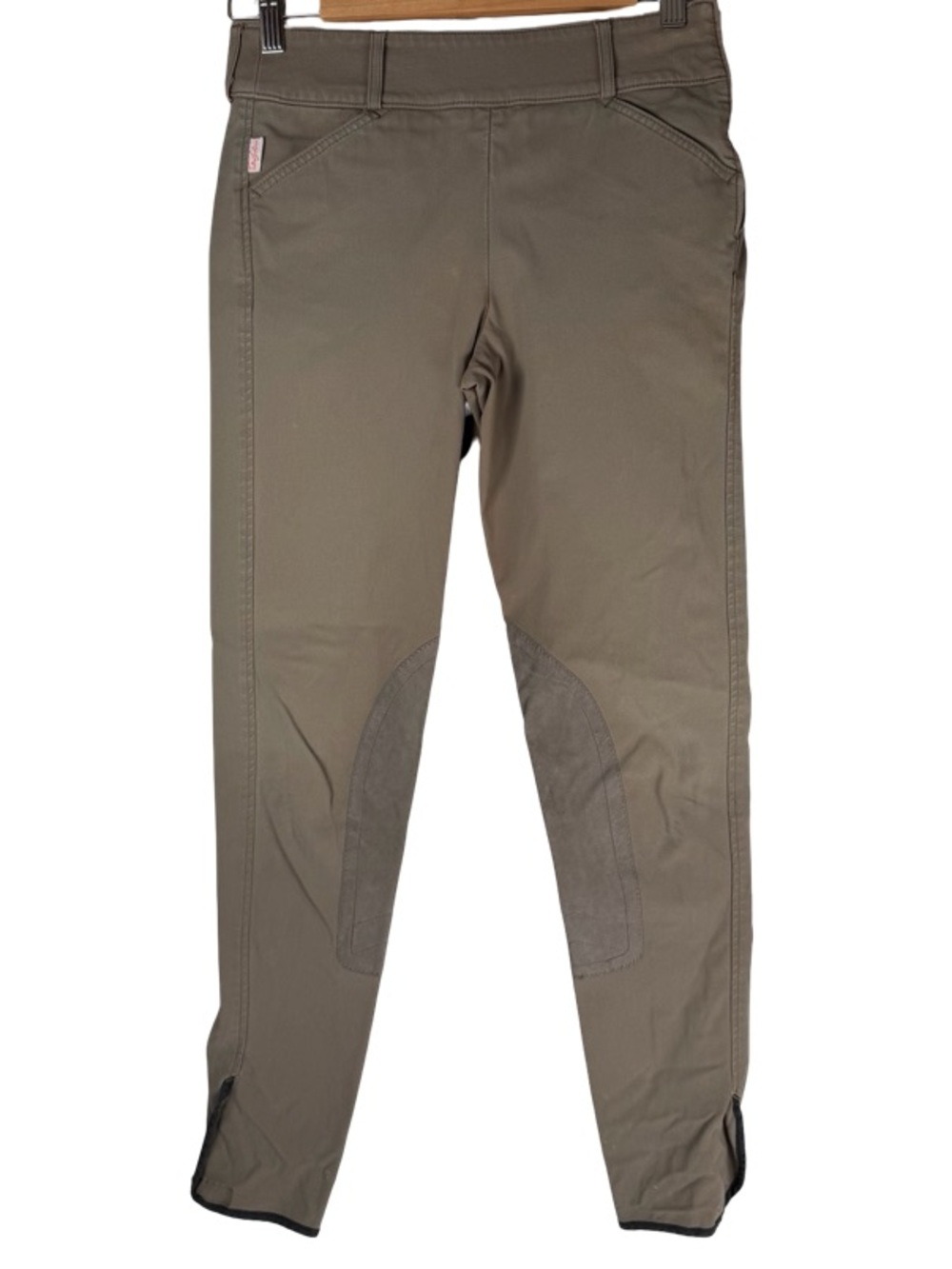 The Tailored Sportsman Trophy Hunter Porcini Side Zip Riding Breeches Size 26